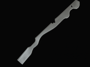 Tôle de réparation pour renfort du dessous gauche du coffre de Peugeot 205 GTI / CTI / Rallye