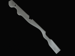 Tôle de réparation pour renfort du dessous droit du coffre de Peugeot 205 GTI / CTI / Rallye