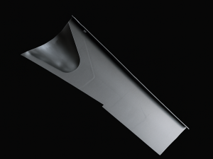 Tôle de réparation de l'aile avant droit avec panneau d'insertion pour clignotant pour Peugeot 205