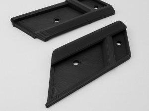 Caches latéraux de capote – Noir – Peugeot 205 Cabriolet