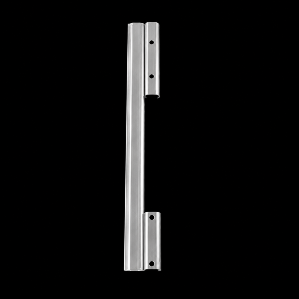 lifterrail 3 deurs links Glissière de vitre – Porte avant gauche – Peugeot 205 / 309 (3 portes) – Avec caoutchoucs de montage