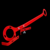 Barre anti-rapprochement – Peugeot 205 GTI/CTI – Rouge – Simple
