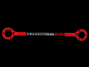 Peugeot 205 GTI Front Strut Brace – Red