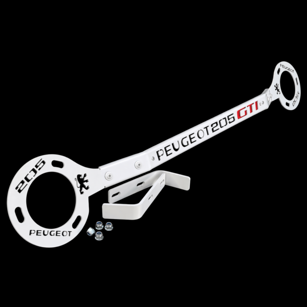 Barre anti-rapprochement Peugeot 205 GTI – Blanche