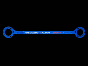 🚨 LAST CHANCE – Peugeot Talbot Sport Strut Brace – 205 GTI / CTI – Blue