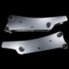 Kit renforcé de bras de fixation de train arrière Peugeot 205 / 309 – 2 pièces avec 6 boulons M12 x 1,25 écrous frein et rondelles
