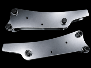 Kit renforcé de bras de fixation de train arrière Peugeot 205 / 309 – 2 pièces avec 6 boulons M12 x 1,25 écrous frein et rondelles