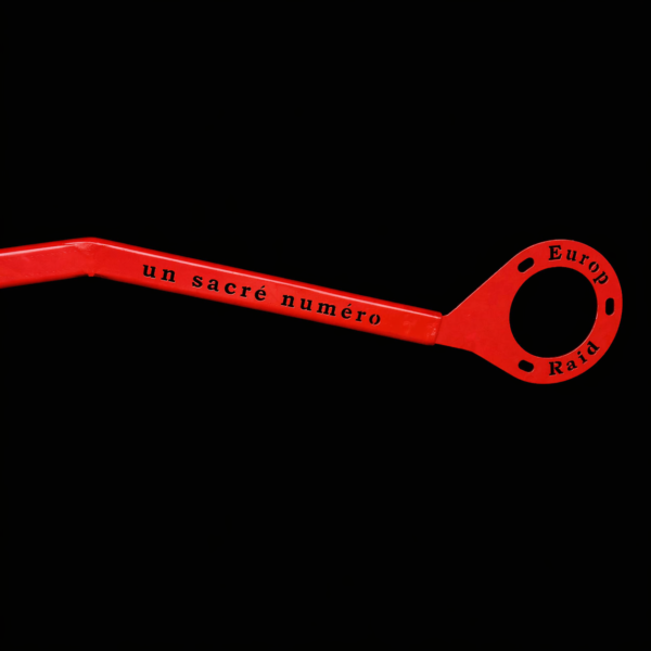 Barre Anti-Rapprochement Peugeot 205 TU – Édition EUROP RAID – Rouge