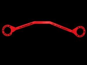 Strut Brace Peugeot 205 TU – EUROP RAID Edition – Red