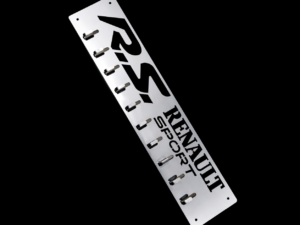 Renault Sport Key / Tool Hanger – 520 x 110 mm – Laser Cut 1.5 mm S235 Steel
