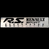 Porte-clés / support à outils Renault Sport – 520 x 110 mm – Acier S235 découpé au laser 1,5 mm