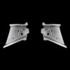 Set Left + Right Front Jacking Supports – Renault 5 GT Turbo