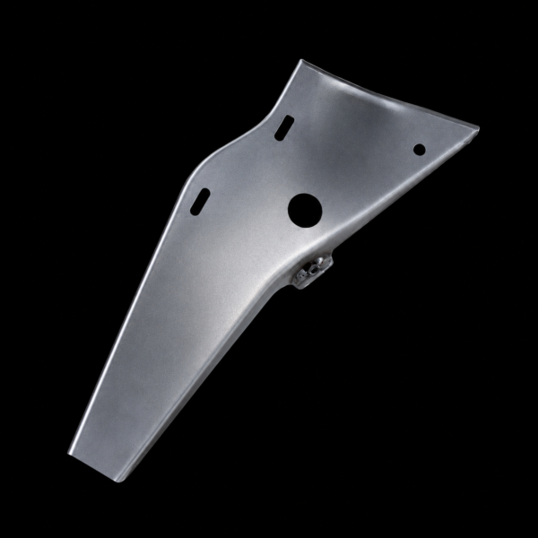 koplampsteun rechts Peugeot 205 Right Headlight Support – OEM Reference 7114.53 – 1 mm Steel