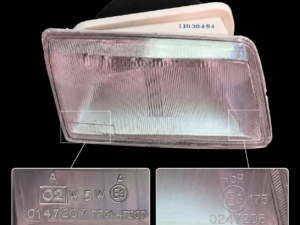 denji Denji Right Front Headlight for Peugeot 205 – Original – New
