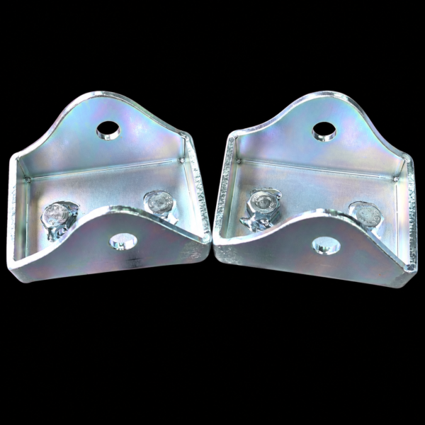 as steun 1 gewoon 2 Jeu de supports de train arrière Peugeot 205 / 205 GTI 1.6 – 2 pièces – acier galvanisé 4 mm – référence 5142 27