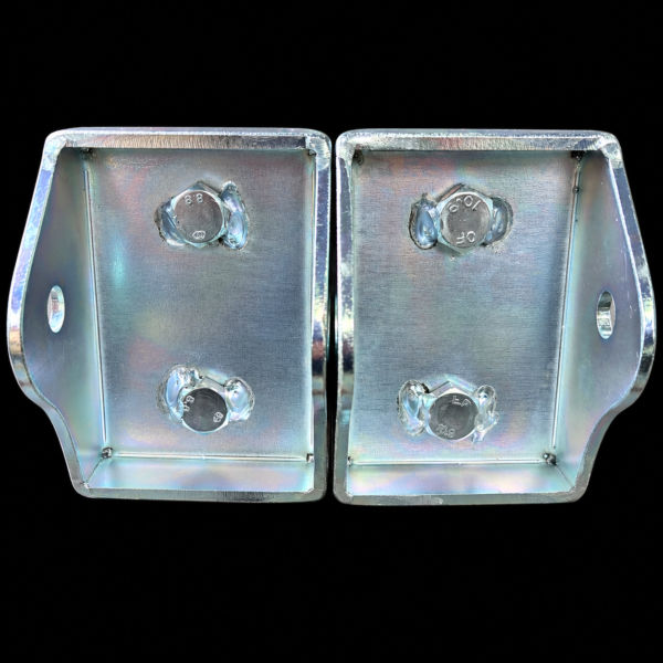 as steun 1 gewoon 3 Jeu de supports de train arrière Peugeot 205 / 205 GTI 1.6 – 2 pièces – acier galvanisé 4 mm – référence 5142 27