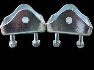 Jeu de supports de train arrière Peugeot 205 / 205 GTI 1.6 – 2 pièces – acier galvanisé 4 mm – référence 5142 27